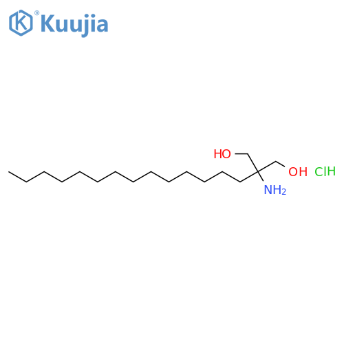 1,3-Propanediol, 2-amino-2-tetradecyl-, hydrochloride structure