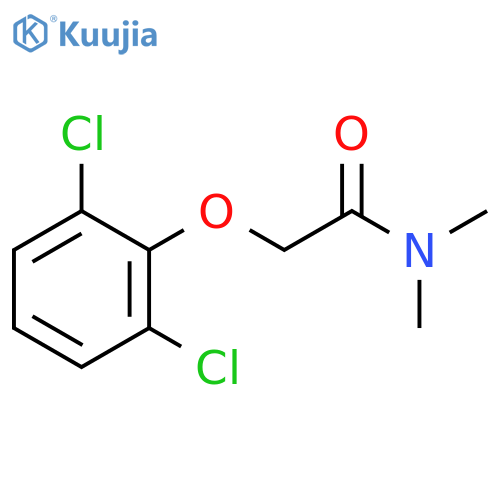2-(2,6-dichlorophenoxy)-N,N-dimethylacetamide structure
