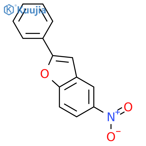Benzofuran, 5-nitro-2-phenyl- structure