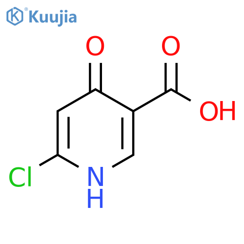 6-Chloro-4-hydroxynicotinic acid structure