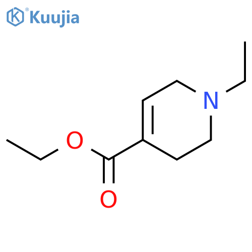 ethyl 1-ethyl-1,2,3,6-tetrahydropyridine-4-carboxylate structure