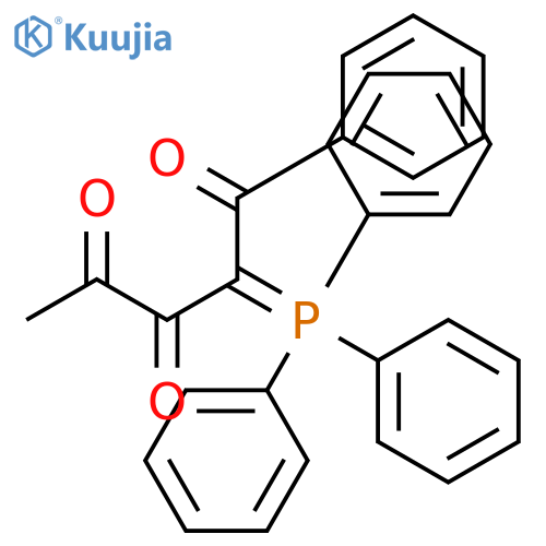 1,3,4-Pentanetrione, 1-phenyl-2-(triphenylphosphoranylidene)- structure