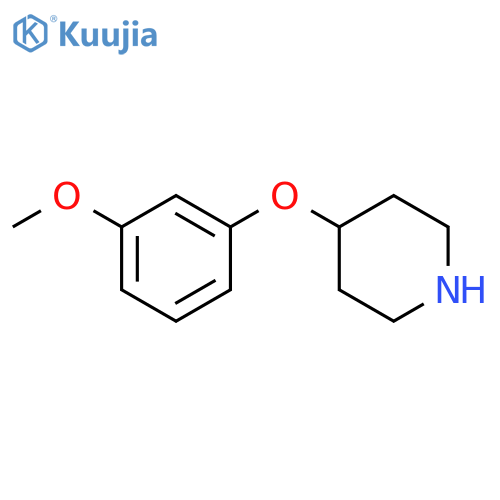 4-(3-Methoxyphenoxy)piperidine structure