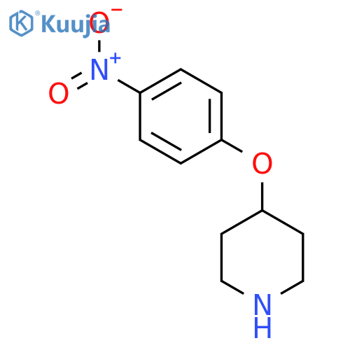 4-(4-Nitrophenoxy)piperidine structure