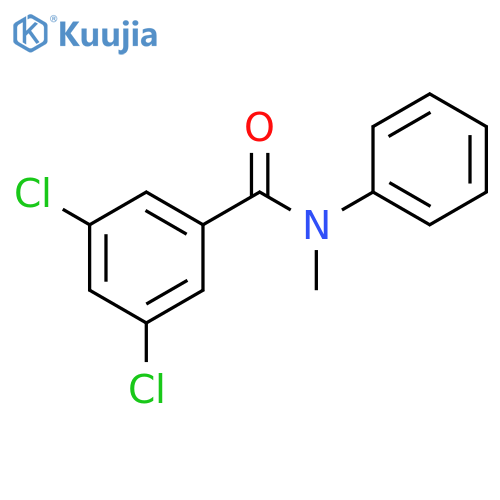 3，5-Dichloro-N-methyl-N-phenylbenzamide structure