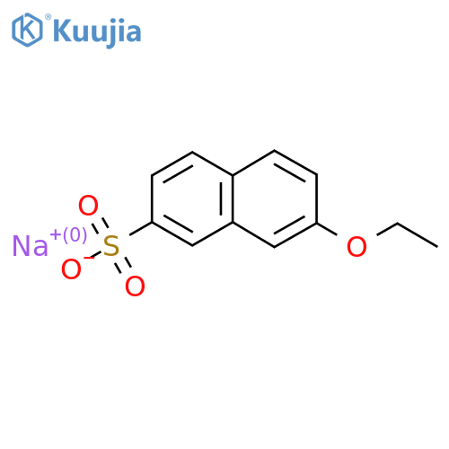 Sodium 7-ethoxynaphthalene-2-sulfonate structure
