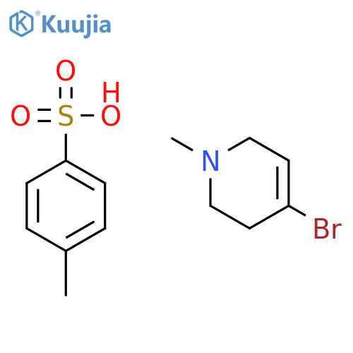 4-Bromo-1-methyl-1,2,3,6-tetrahydropyridine 4-methylbenzenesulfonate structure