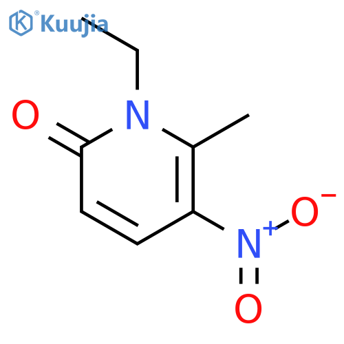 1-ethyl-6-methyl-5-nitropyridin-2(1H)-one structure