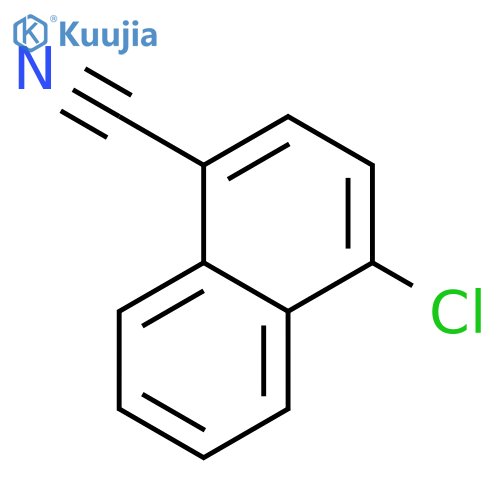 1-Naphthalenecarbonitrile, 4-chloro- structure