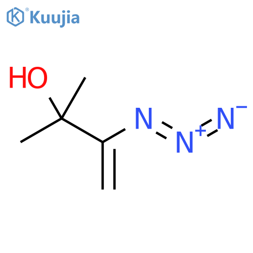 3-Buten-2-ol, 3-azido-2-methyl- structure