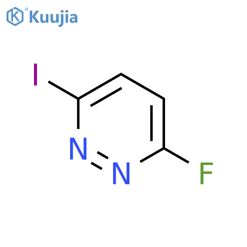 3-fluoro-6-iodo-Pyridazine structure