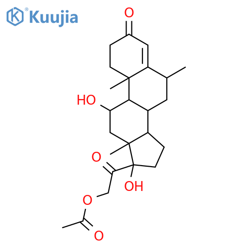 6a-Methyl Hydrocortisone 21-Acetate structure