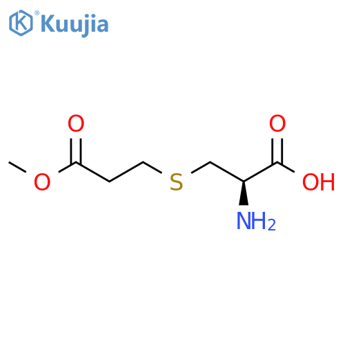 L-Cysteine, S-(3-methoxy-3-oxopropyl)- structure