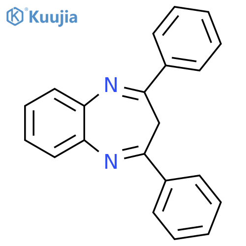 3H-1,5-Benzodiazepine, 2,4-diphenyl- structure