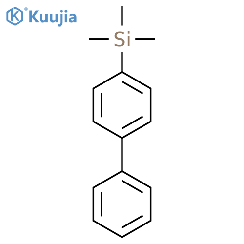 1,1'-Biphenyl,4-(trimethylsilyl)- structure