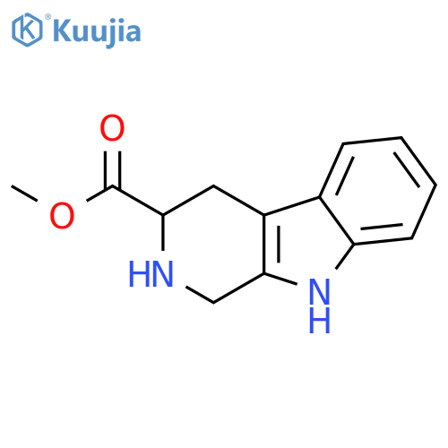 methyl 1H,2H,3H,4H,9H-pyrido[3,4-b]indole-3-carboxylate structure