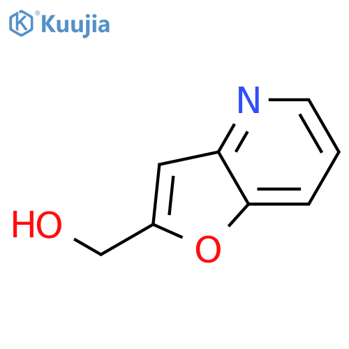 {furo[3,2-b]pyridin-2-yl}methanol structure
