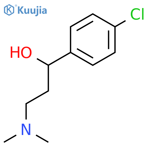 1-(4-Chlorophenyl)-3-(dimethylamino)propan-1-ol structure