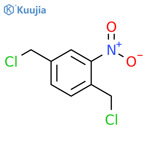 1,4-Bis(chloromethyl)-2-nitrobenzene structure