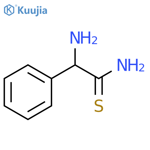2-amino-2-phenylethanethioamide structure