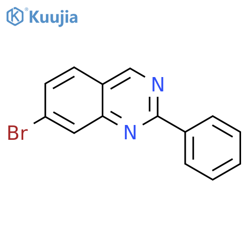 7-Bromo-2-phenylquinazoline structure