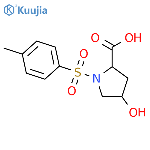 Proline,4-allo-hydroxy-1-(p-tolylsulfonyl)-, L- (7CI,8CI) structure