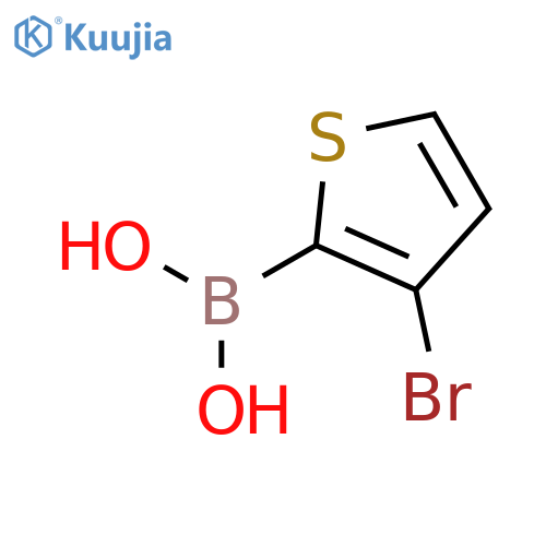 3-Bromothiophene-2-boronic acid structure