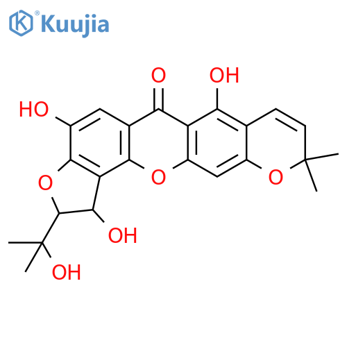 Caloxanthone D structure