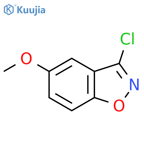 3-Chloro-5-methoxy-1,2-benzoxazole structure