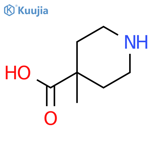4-Methyl-4-piperidinecarboxylic Acid structure