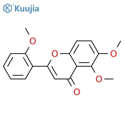 2',5,6-Trimethoxy-flavon structure