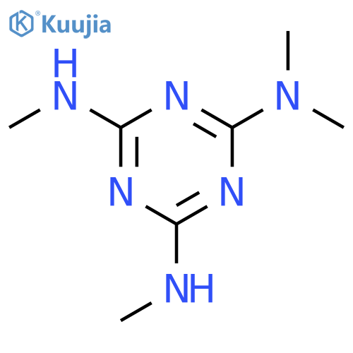 1,3,5-Triazine-2,4,6-triamine,N2,N4,N6,N6-tetramethyl- structure