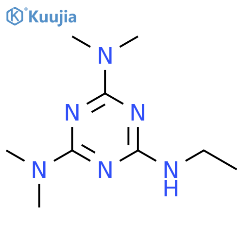 1,3,5-Triazine-2,4,6-triamine, N''-ethyl-N,N,N',N'-tetramethyl- structure