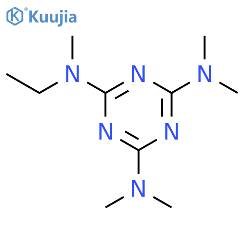 1,3,5-Triazine-2,4,6-triamine,N2-ethyl-N2,N4,N4,N6,N6-pentamethyl- structure