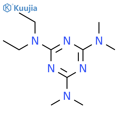 1,3,5-Triazine-2,4,6-triamine,N2,N2-diethyl-N4,N4,N6,N6-tetramethyl- structure