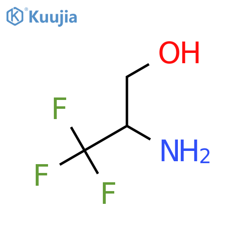 2-Amino-3,3,3-trifluoro-1-propanol structure