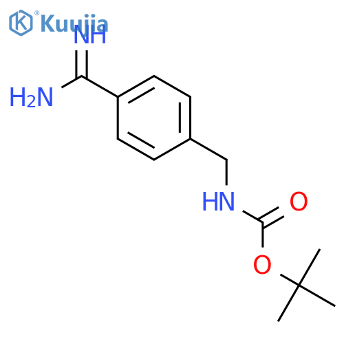 4-Boc-Aminomethylbenzamidine structure
