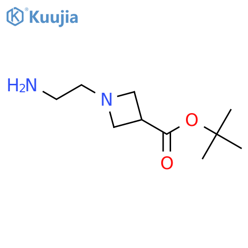 tert-butyl N-[2-(azetidin-3-yl)ethyl]carbamate structure