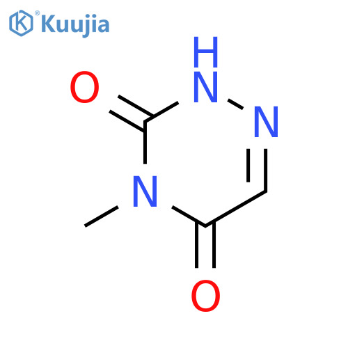 4-Methyl-1,2,4-triazine-3,5(2H,4H)-dione structure