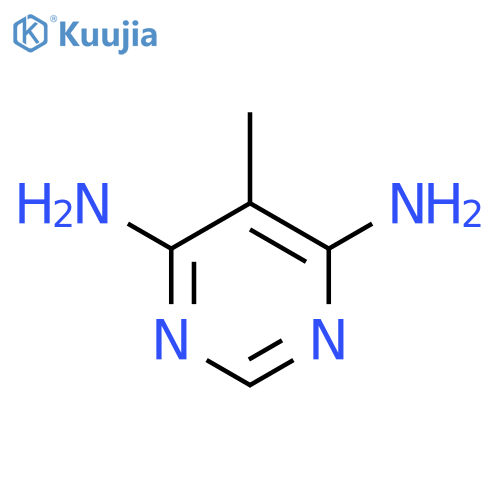 5-methylpyrimidine-4,6-diamine structure