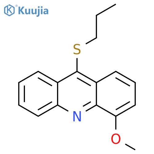 4-methoxy-9-(propylsulfanyl)acridine structure