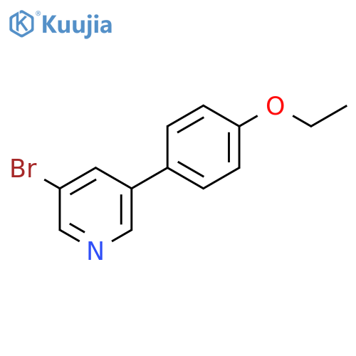 3-Bromo-5-(4-ethoxyphenyl)pyridine structure