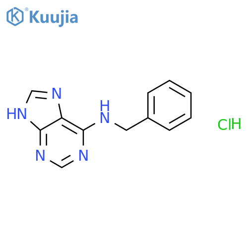 N-Benzyl-9H-purin-6-amine hydrochloride structure