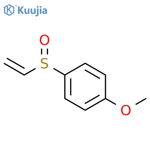 Benzene, 1-(ethenylsulfinyl)-4-methoxy- structure