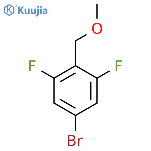 5-Bromo-1,3-difluoro-2-(methoxymethyl)benzene structure