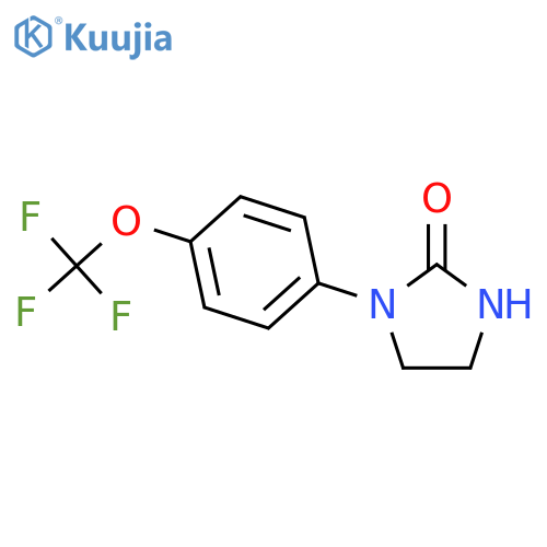 1-(4-(Trifluoromethoxy)phenyl)imidazolidin-2-one structure