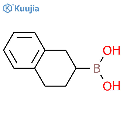 (1,2,3,4-tetrahydronaphthalen-2-yl)boronic acid structure