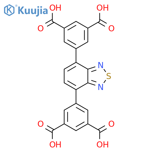 5,5'-(2,1,3-Benzothiadiazole-4,7-diyl)bisisophthalic acid structure