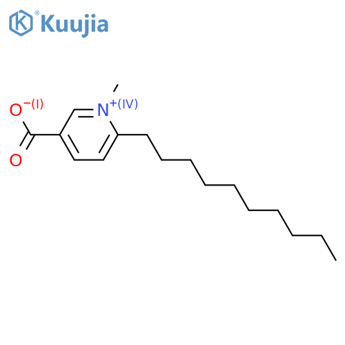 6-Decyl-3-pyridinecarboxylic acid; N-Me, betaine structure