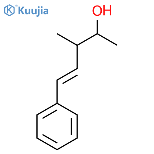 3-methyl-5-phenylpent-4-en-2-ol structure